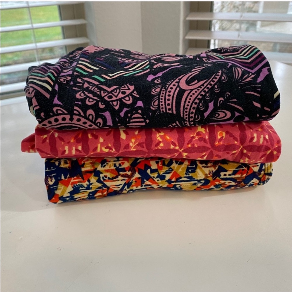 New LulaRoe Leggings bundle one size